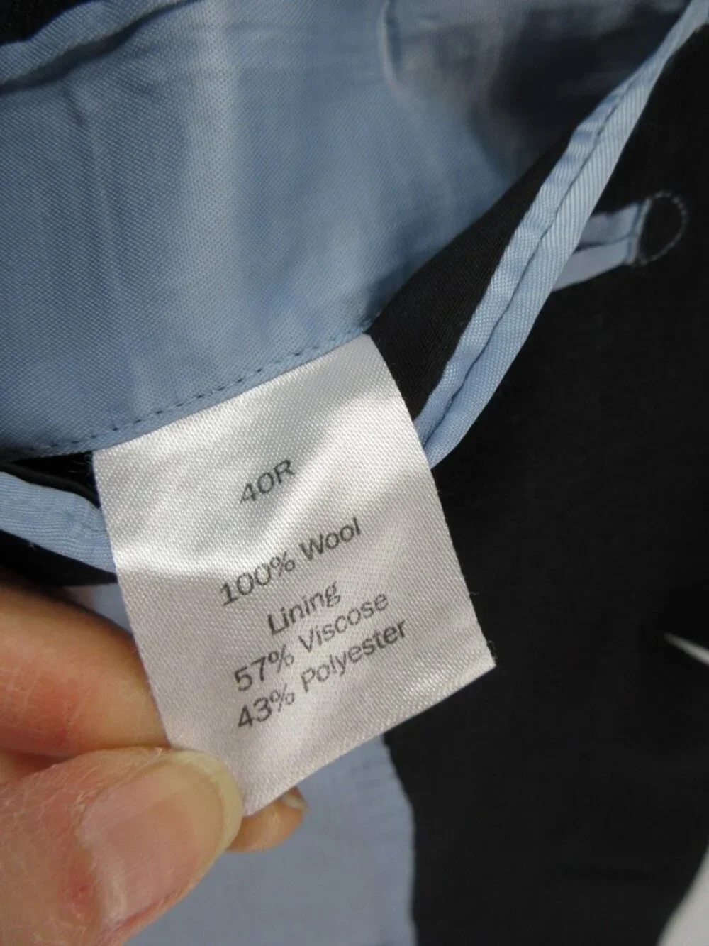 Charles Tyrwhitt Sport Coat 40 Blazer Wool Super 110s Slim Fit Jacket *